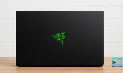 Image of Razer Blade 18 from the back side
