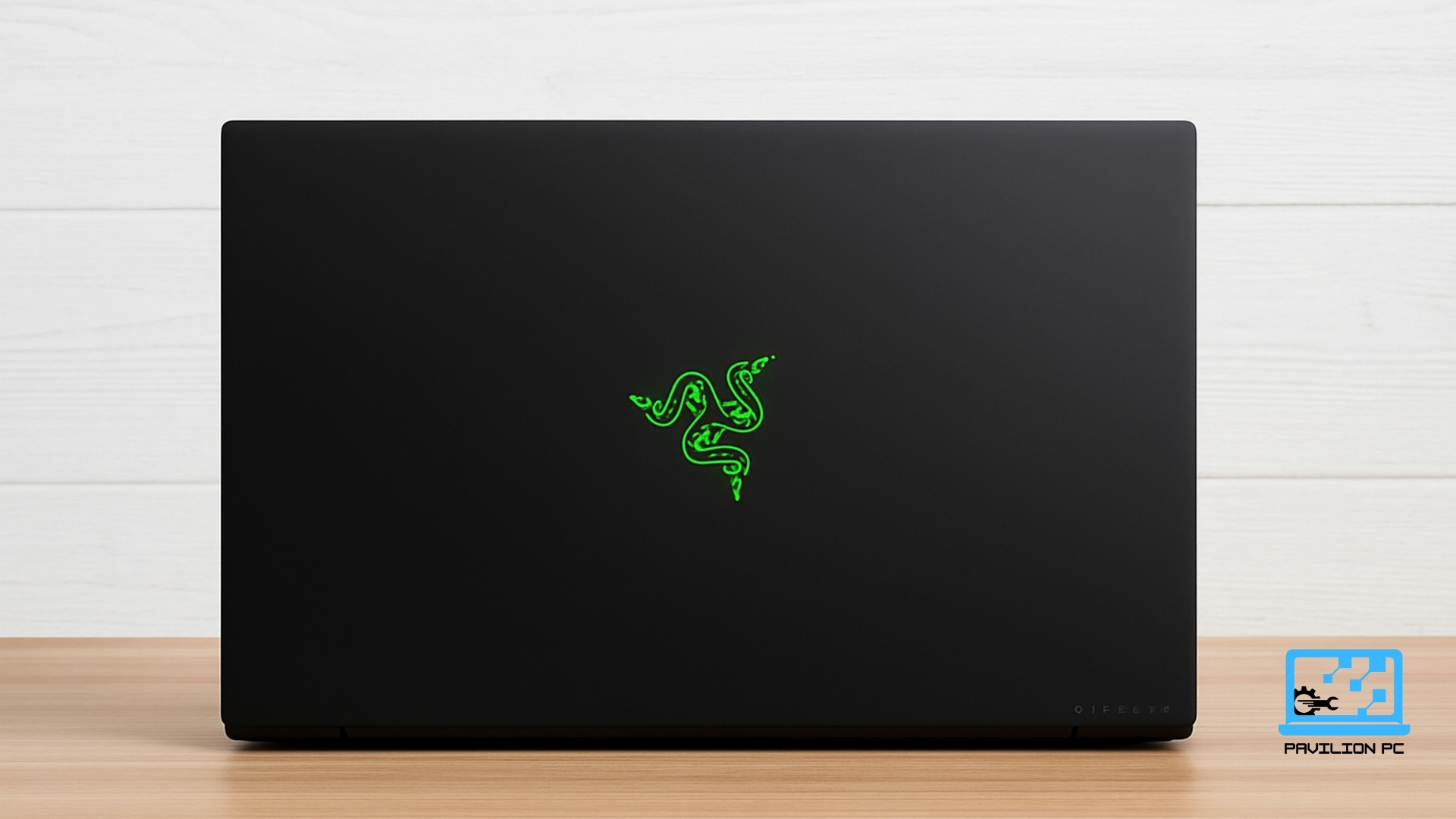 Image of Razer Blade 18 from the back side